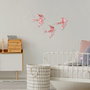 Wallity Wallow 5 Accesorio de Pared de Metal Multicolor